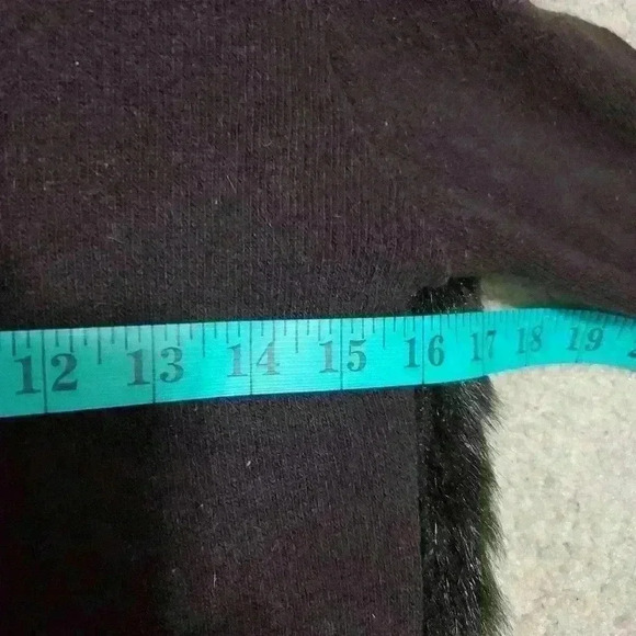 Extra Italia black angora and wool sweater jacket. size small - Picture 10 of 11